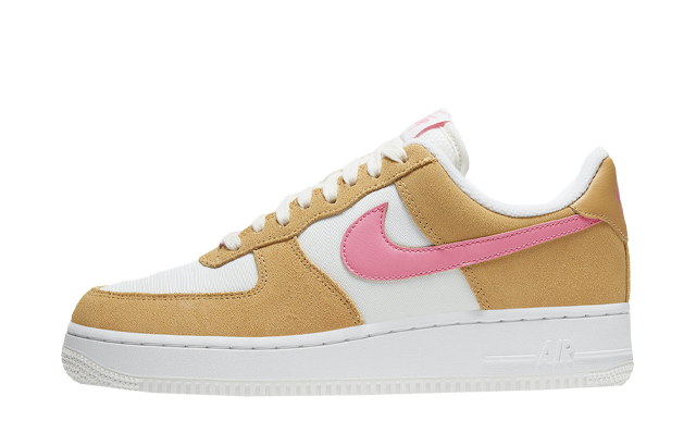 Nike Air Force 1 Flax Orange Pink