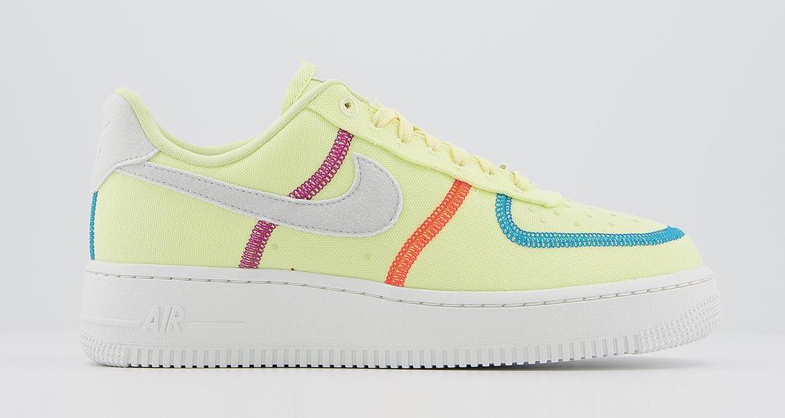 Nike Air Force 1 Lime Laser Blue