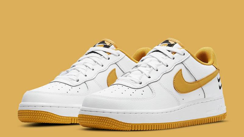 Nike Air Force 1 Low Dual Swoosh White Wheat | Where To Buy
