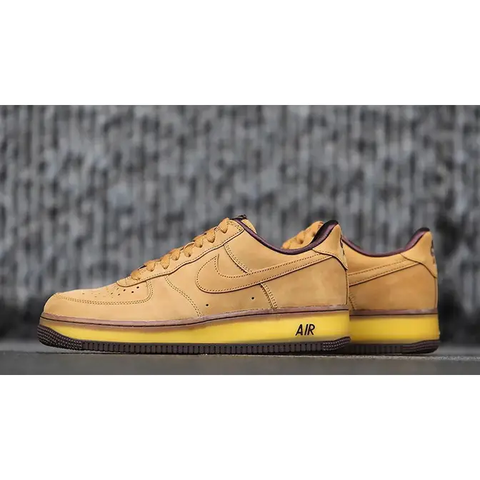 Nike Air Force 1 Low Wheat Dark Mocha | Where To Buy | DC7504-700 | The ...