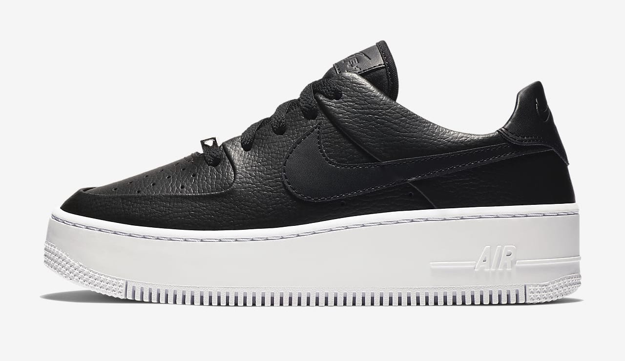 Nike Air Force 1 Sage Black White