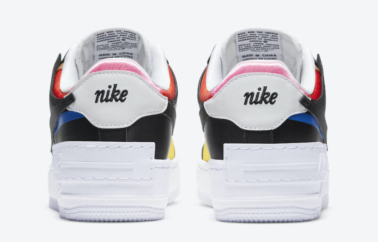 Nike Air Force 1 Shadow Black Multi