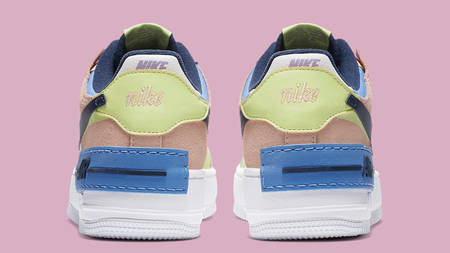 Pretty Pastels Brighten Up This Colourful Nike Air Force 1 Shadow