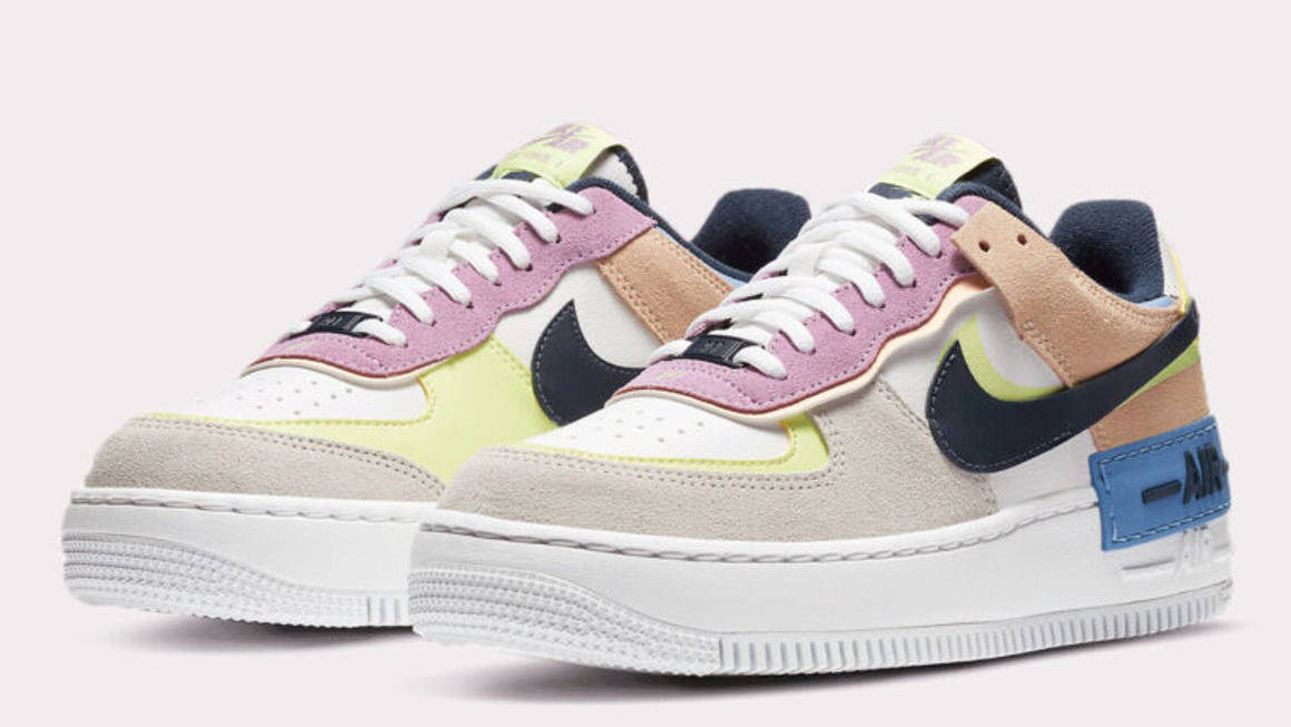 Pretty Pastels Brighten Up This Colourful Nike Air Force 1 Shadow The(02)