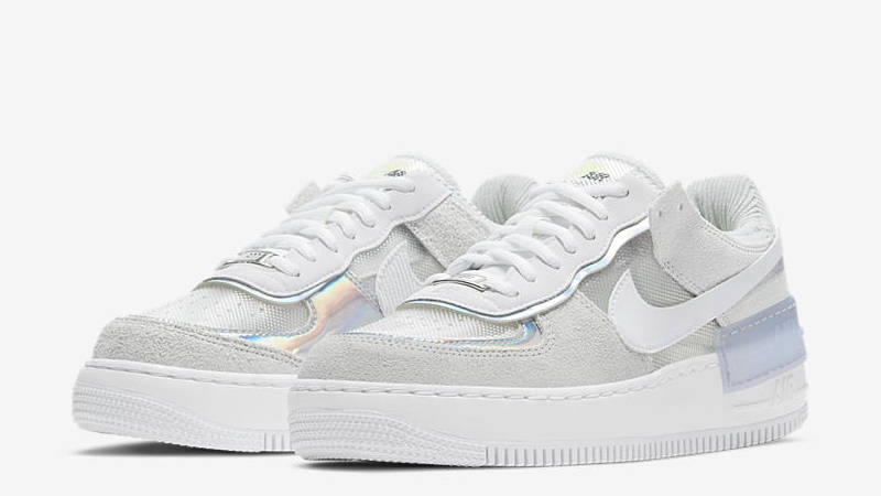 Nike Air Force 1 Shadow Pure Platinum White