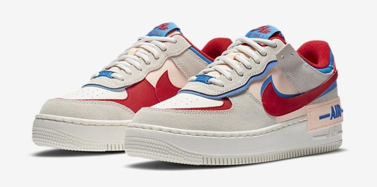 Nike Air Force 1 Shadow Sail University Red