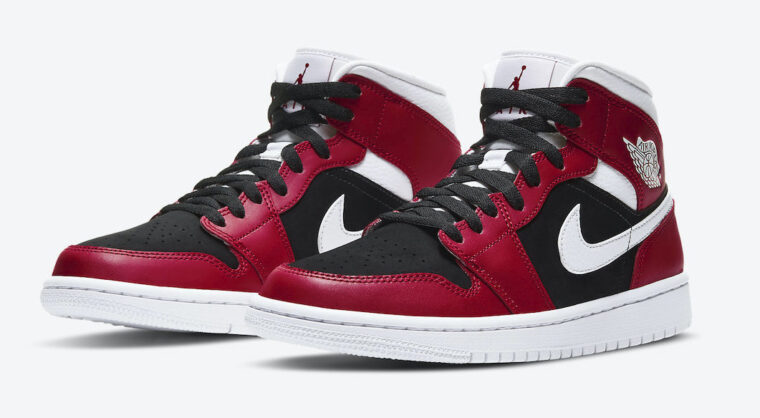 Nike Air Jordan 1 Mid Chicago Gym Red
