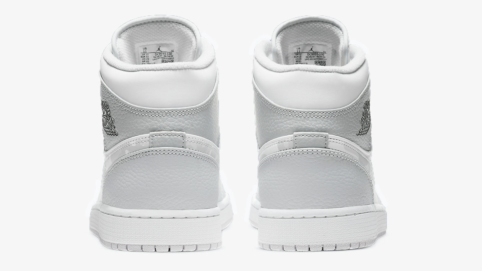 Nike Air Jordan 1 Mid White Camo 1