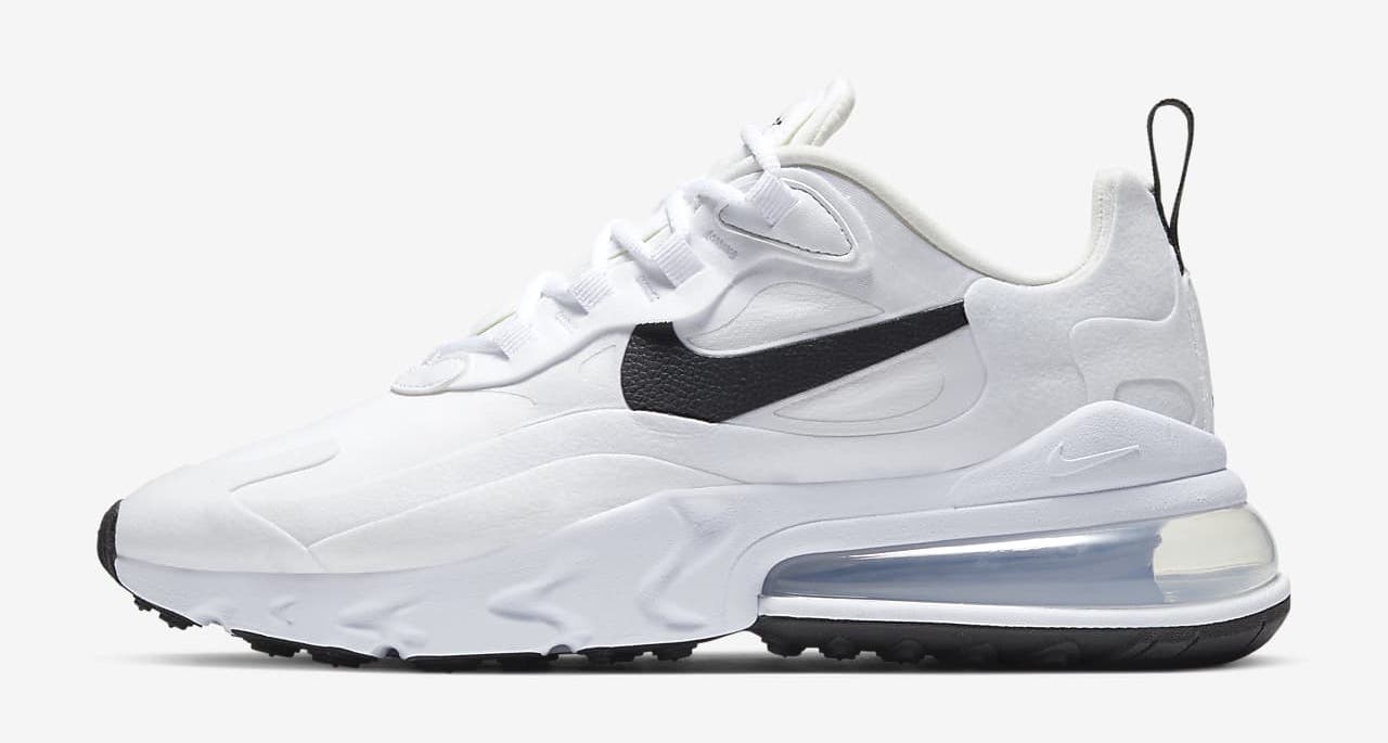 Nike Air Max 270 React White Black
