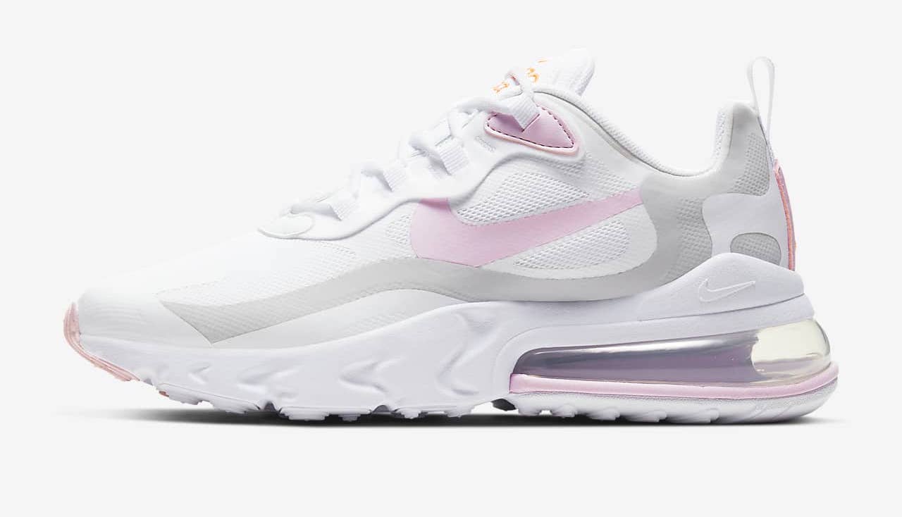 Nike Air Max 270 React White Pink Foam