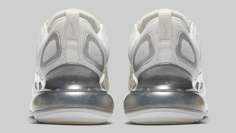 Nike Air Max 720 Platinum Tint Metallic Silver Back