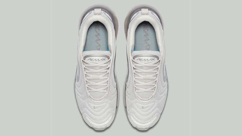 Nike Air Max 720 Platinum Tint Metallic Silver Middle