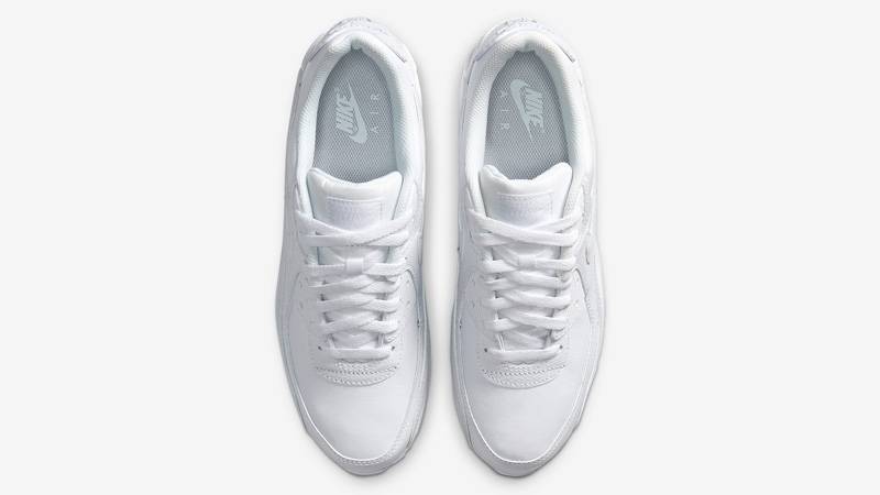 Nike Air Max 90 LTR Triple White Middle