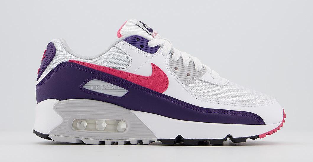 Nike Air Max 90 White Eggplant