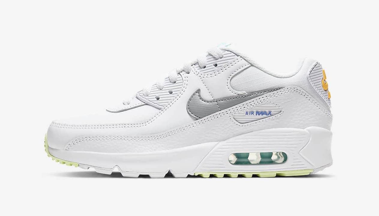 Nike Air Max 90 White Laser Orange