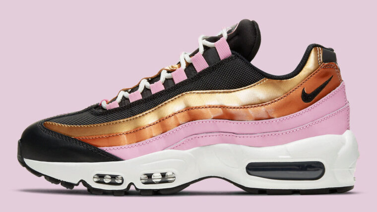 Nike Air Max 95 Gold Bronze Pink Black copy