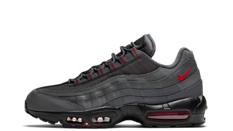 air max 95 grey red