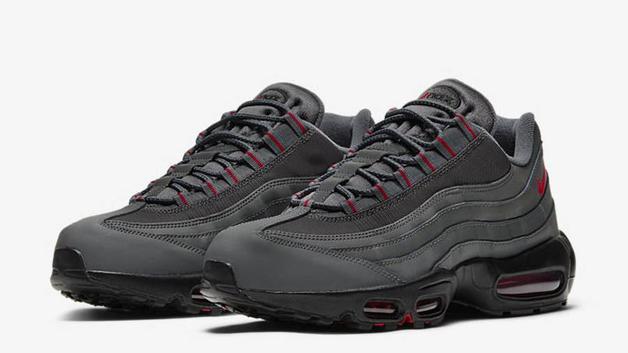 Nike Air Max 95 Grey Red | Where To Buy 