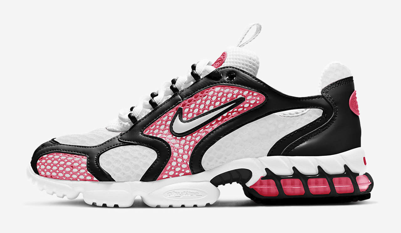 Nike Air Zoom Spiridon Cage 2 White Pink Black