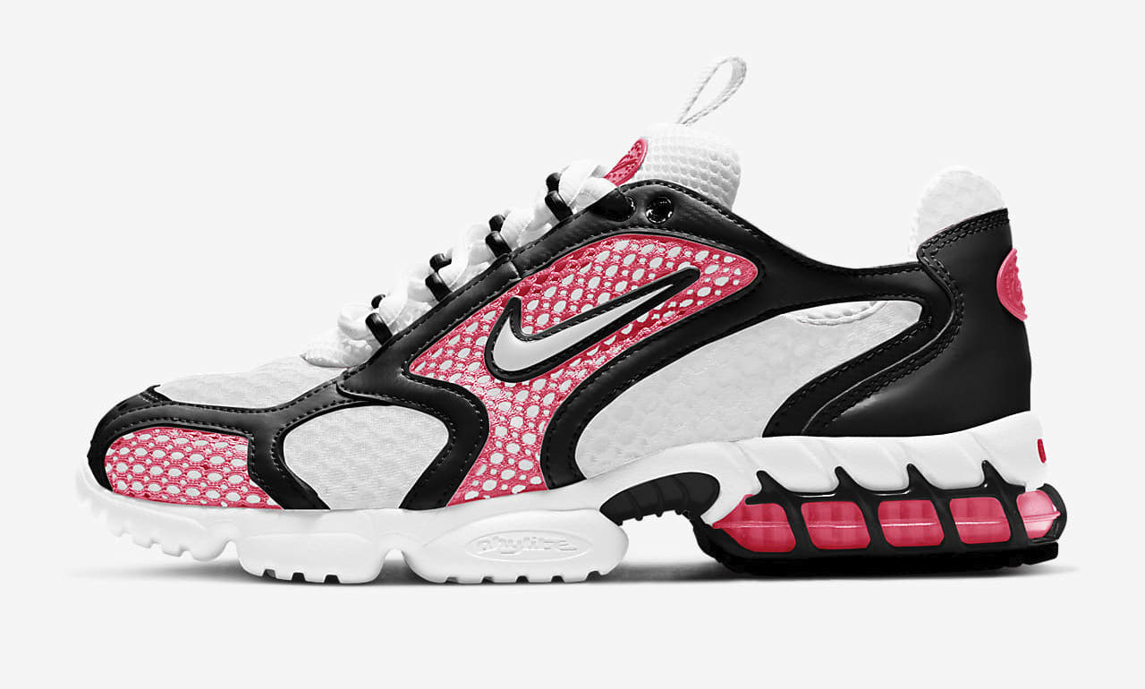 Nike Air Zoom Spiridon White Flash Crimson