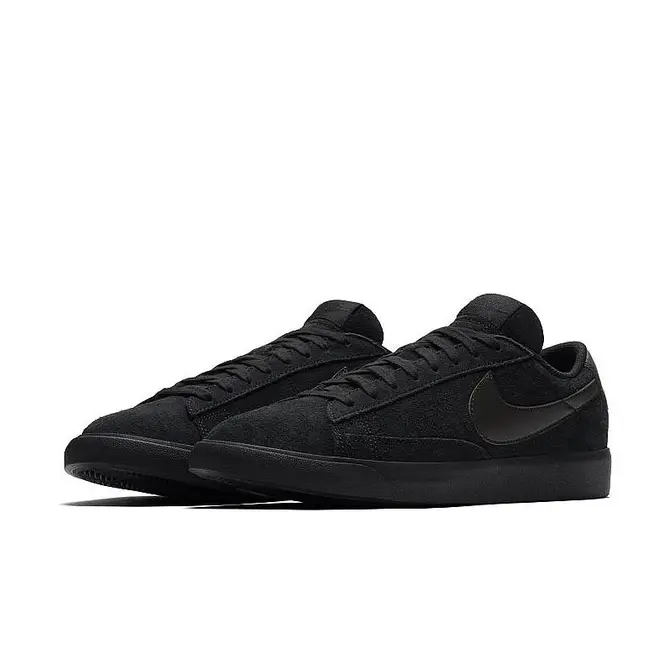 Nike Blazer Low LE Triple Black | Where To Buy | AQ3597-001 | The Sole ...