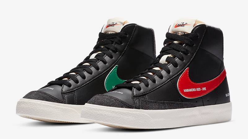 Nike Blazer Mid 77 Color Code Black Front