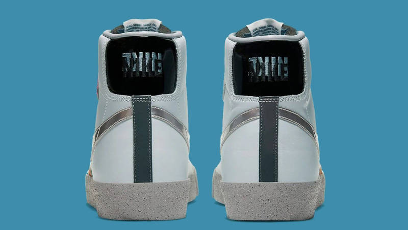 Nike Blazer Mid 77 White Metallic Silver