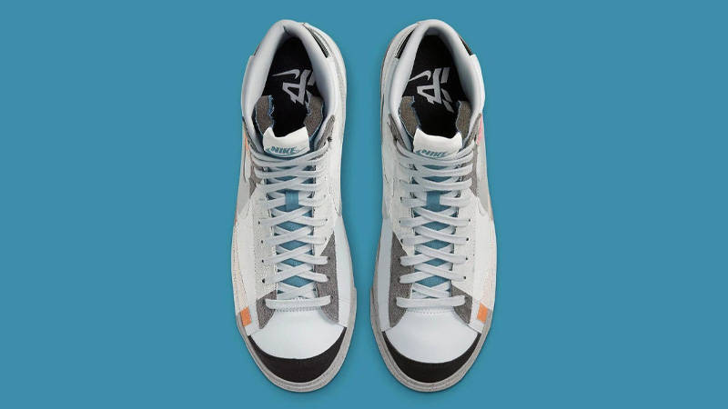 Nike Blazer Mid 77 White Metallic Silver
