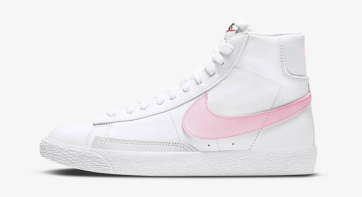 Nike Blazer Mid White Pink Foam