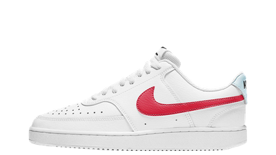 Nike Court Vision Low White Bright Crimson