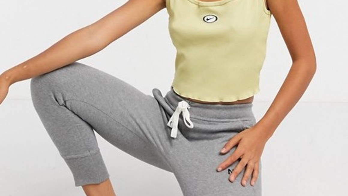 asos nike crop