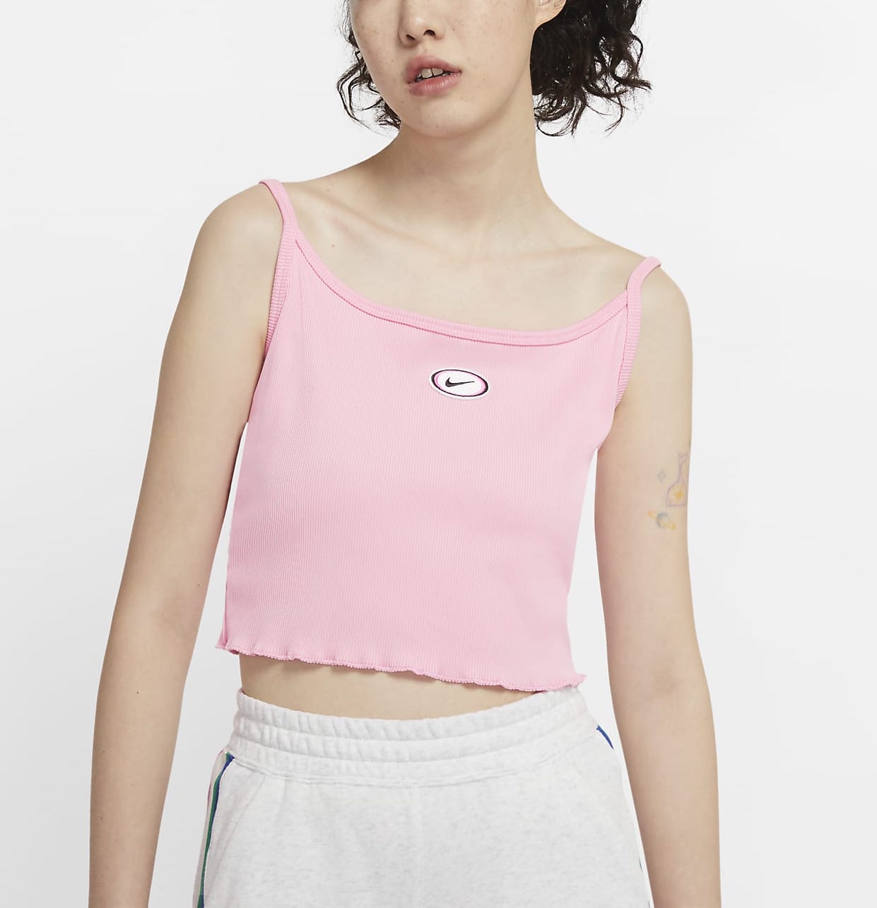 Nike Cropped Tank Top Pink