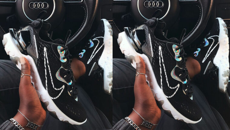 Nike React Vision Black Iridescent