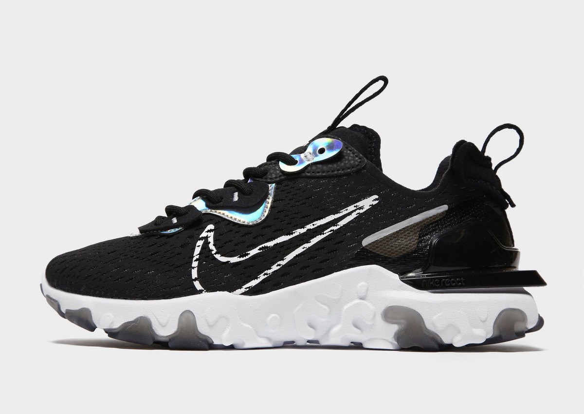 Nike React Vision Black White Iridescent