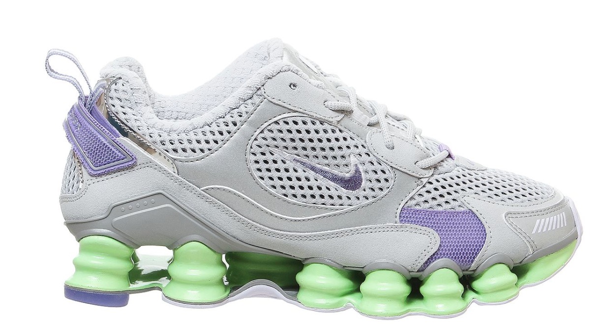 Nike Shox Nova TL Platinum Silver Lime Blast