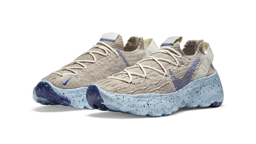 Nike Space Hippie 04 Sail Astronomy Blue CZ6398-101 front