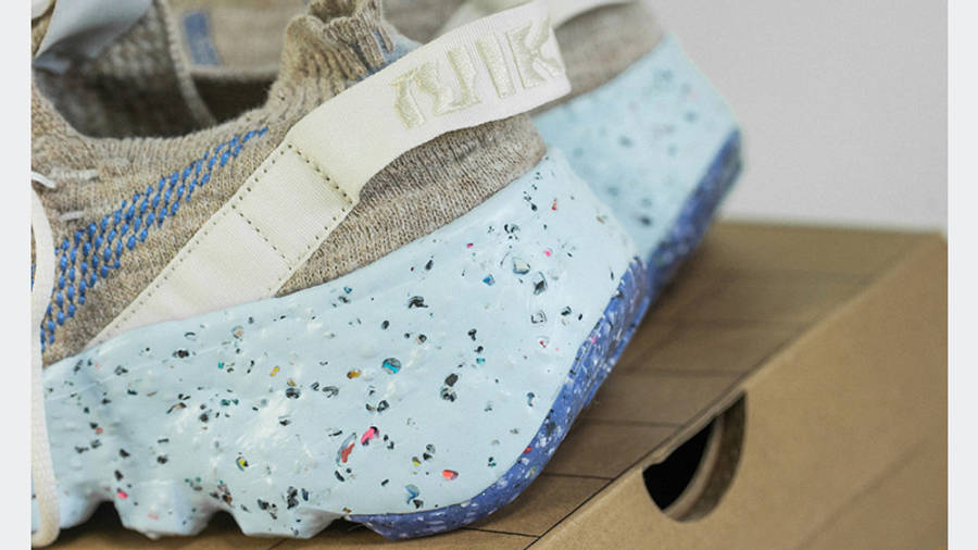 all white nike space hippie