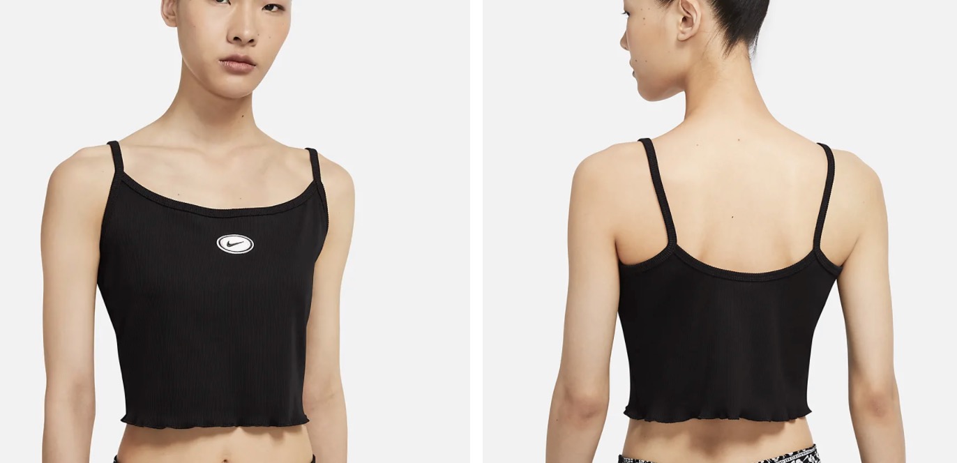 Nike Sportswear Cropped Tank Black