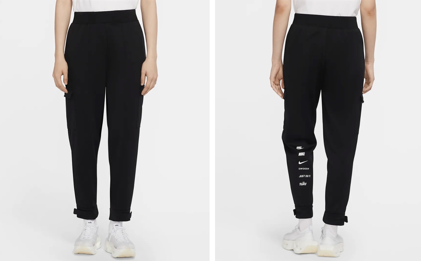 Nike Sportswear Swoosh Trousers Black
