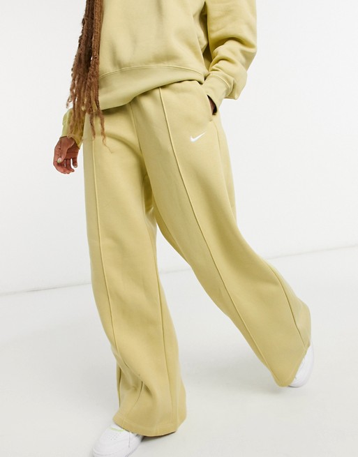 Nike Wide Leg Trousers Green