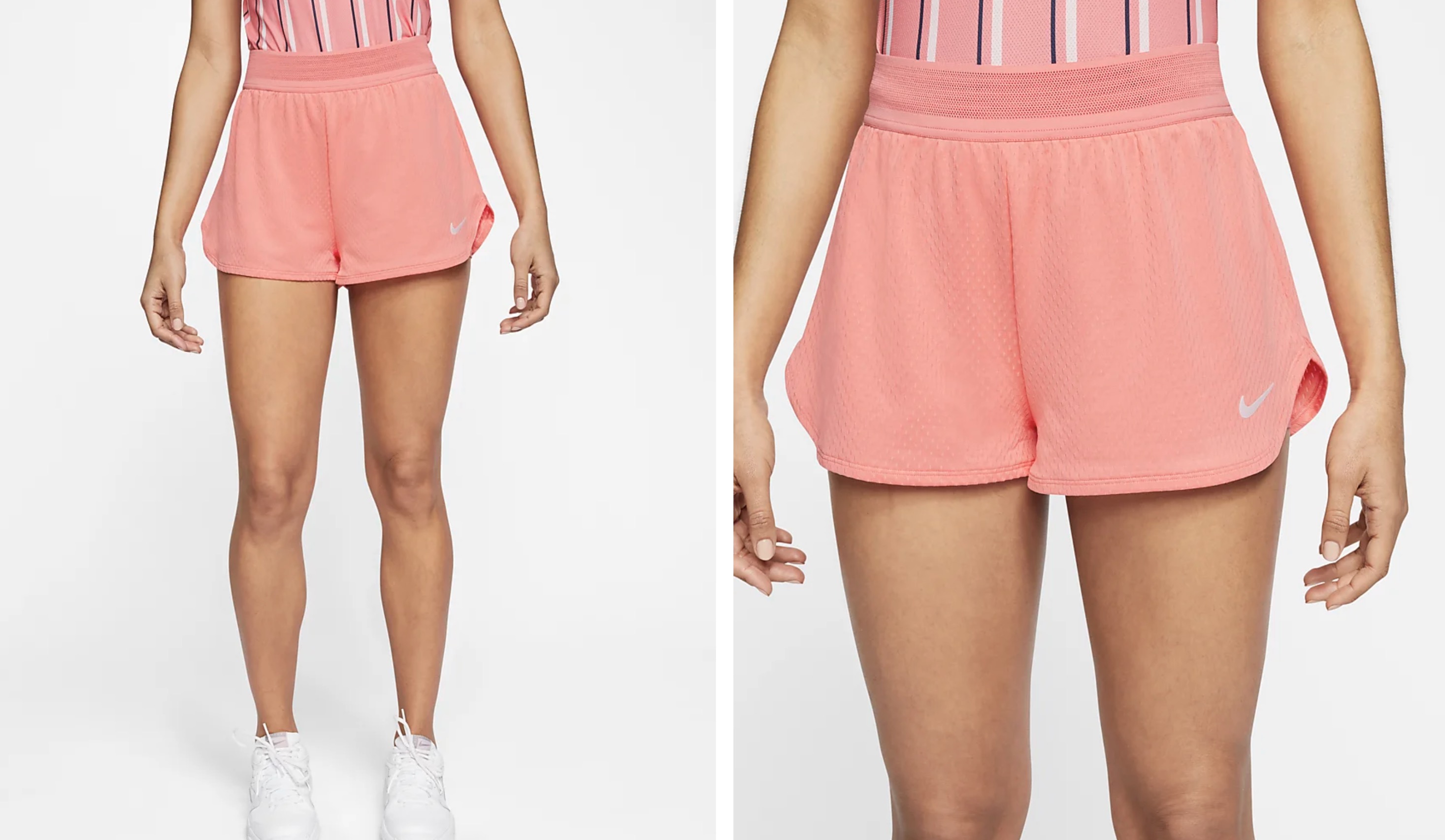 NikeCourt Flex Tennis Shirt Sunblush