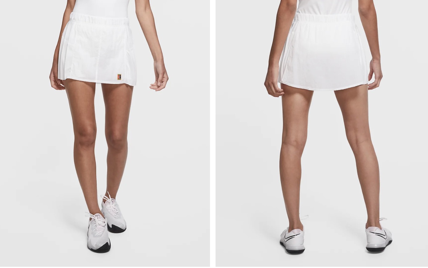 NikeCourt Slam Tennis Skirt White