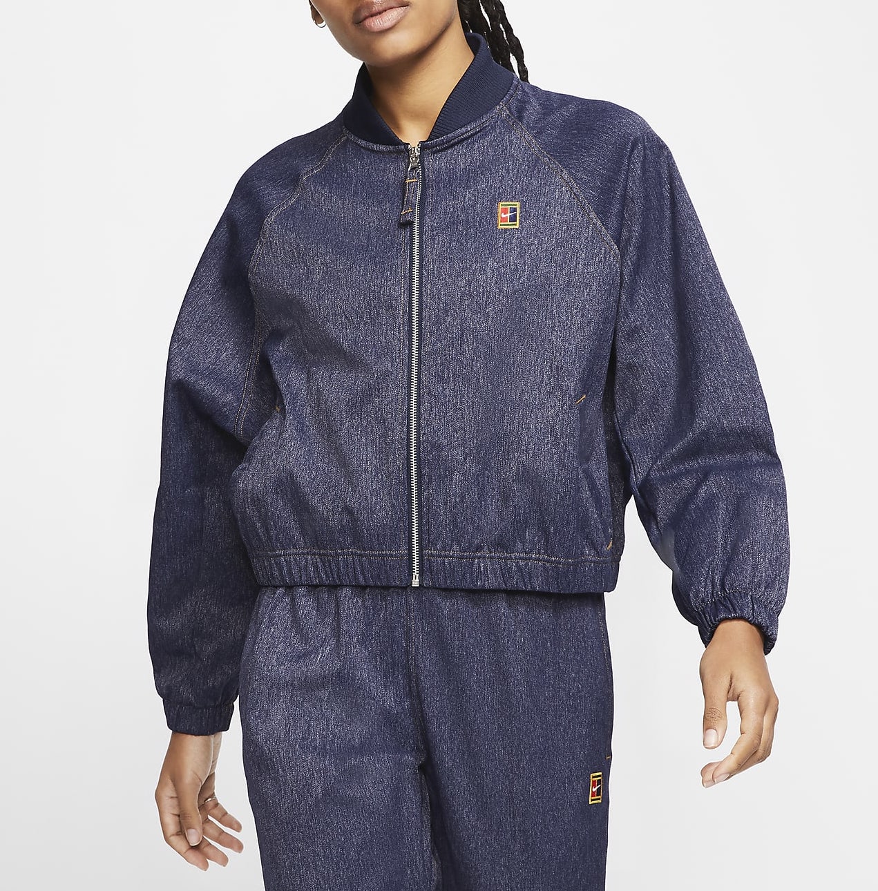NikeCourt Tennis Jacket Obsidian