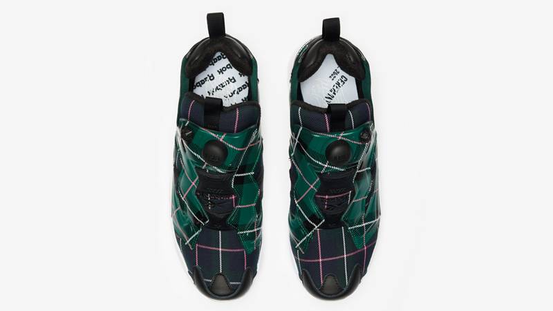 Opening Ceremony x Reebok Instapump Fury Green Plaid Middle
