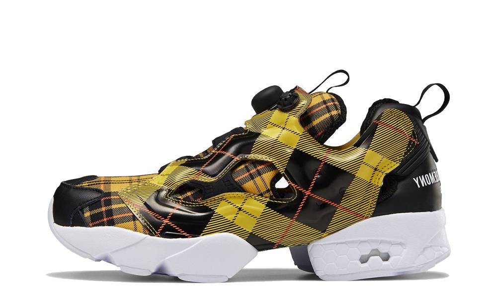 Opening Ceremony x Reebok Instapump Fury Plaid Yellow