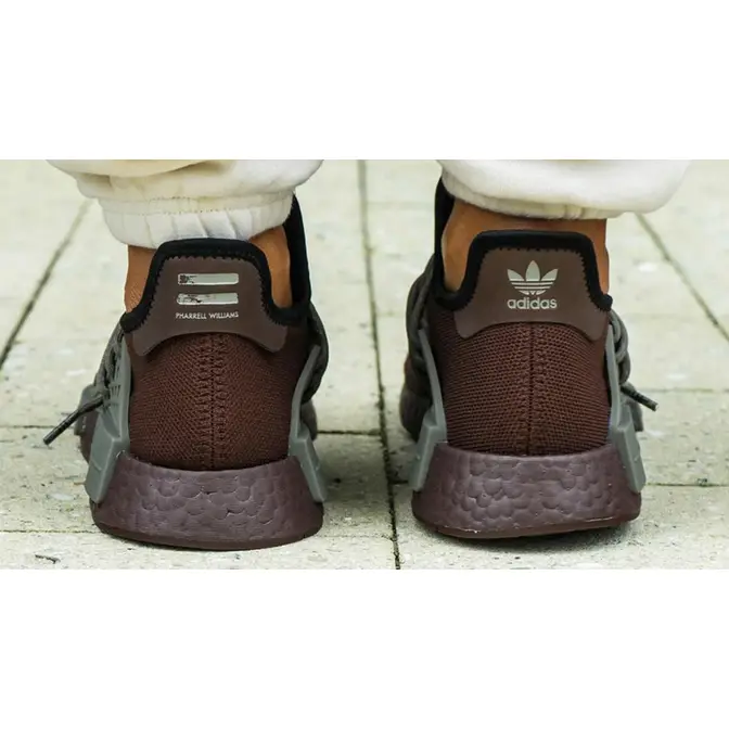 Adidas Mens Hu NMD Shoes 'Custom/Halblu', 10