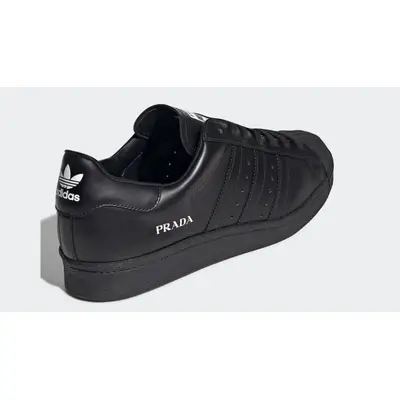 PRADA NERO × adidas originals Superstar Black Core Black-Clack