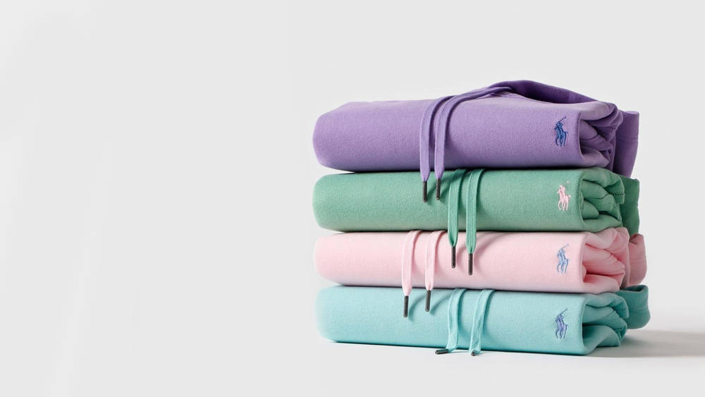 Image via Fresh Cotton The Ralph Lauren Pastel Pullover Hoodie has Just Dropped at END.