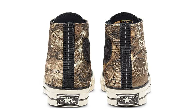 Realtree x Converse Chuck 70 High Edge Camo Print 168558C back