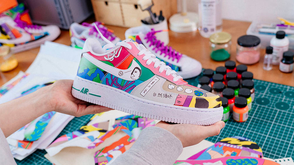 Image via Nike Release Reminder: Don't Miss the Ruohan Wang x Nike Collection!